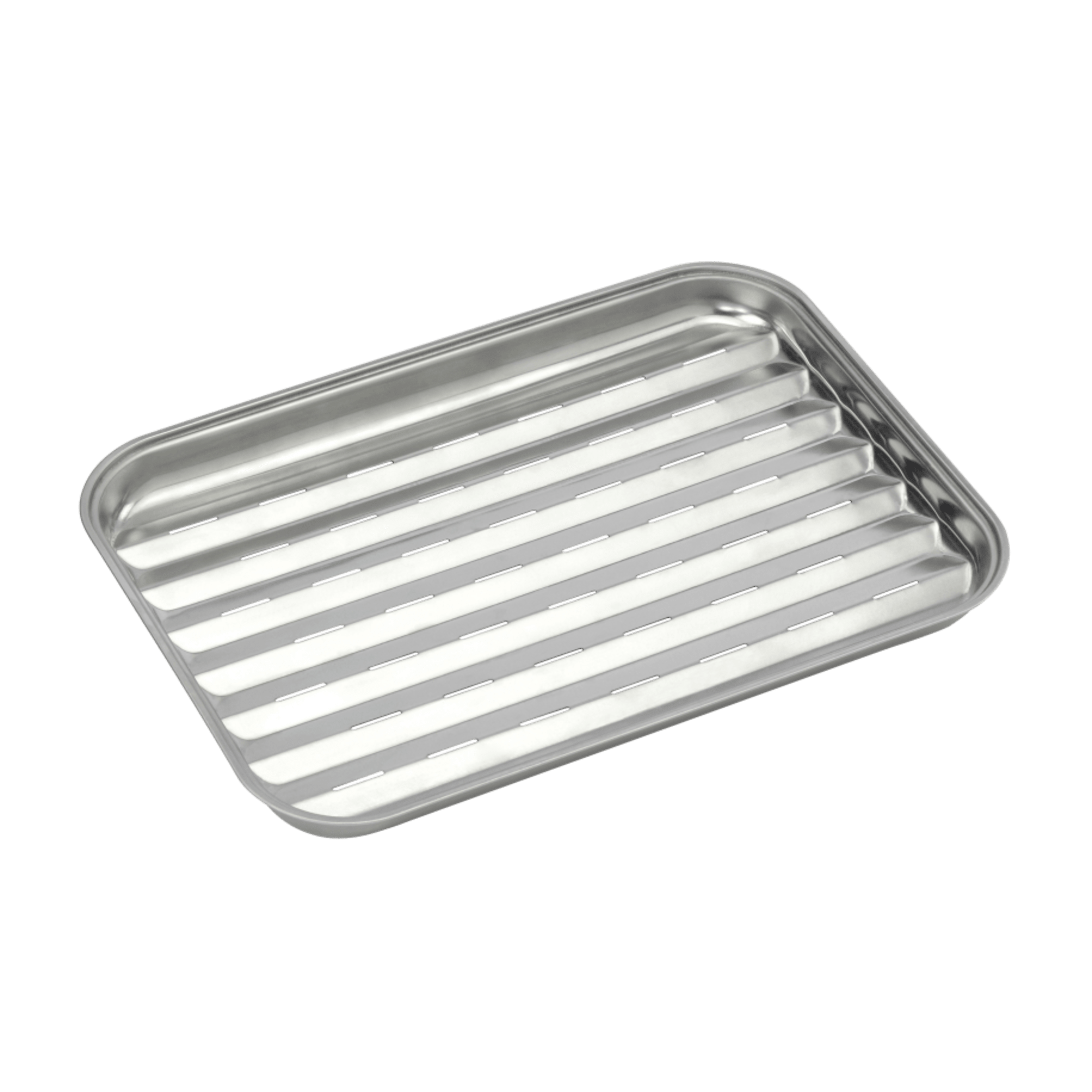 Reusable stainless steel grill pan