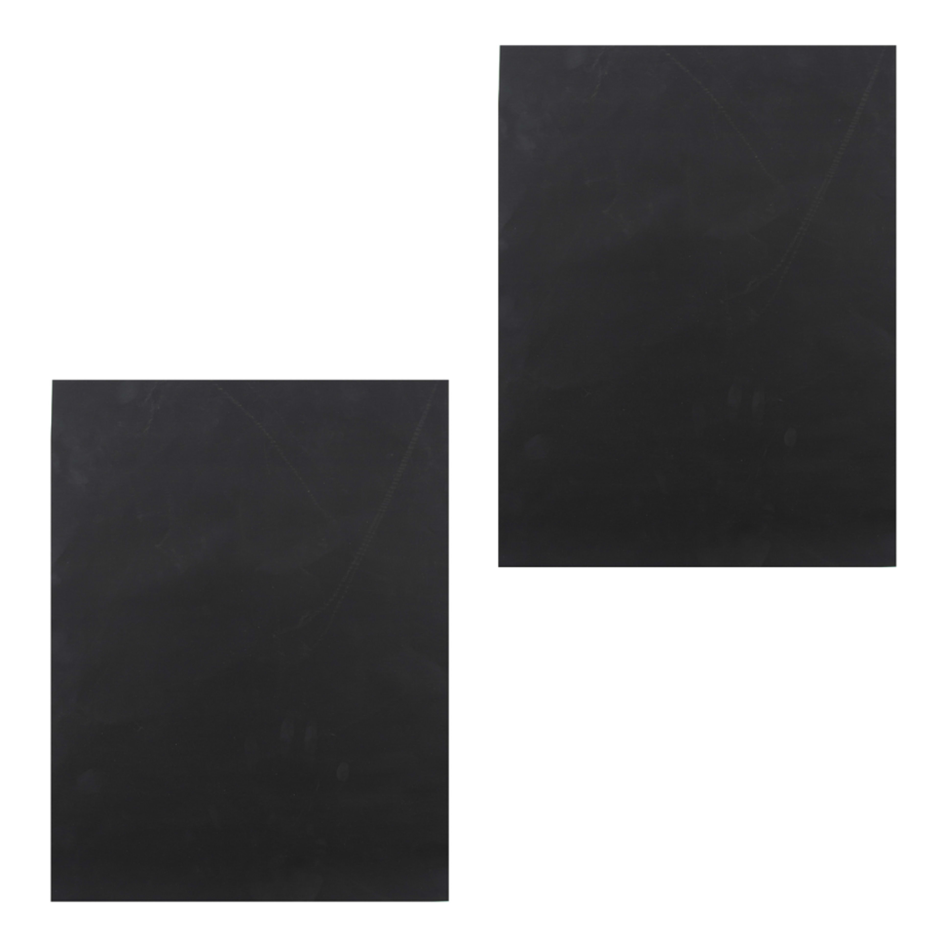Set of 2 Premium grill matt black 40x33cm