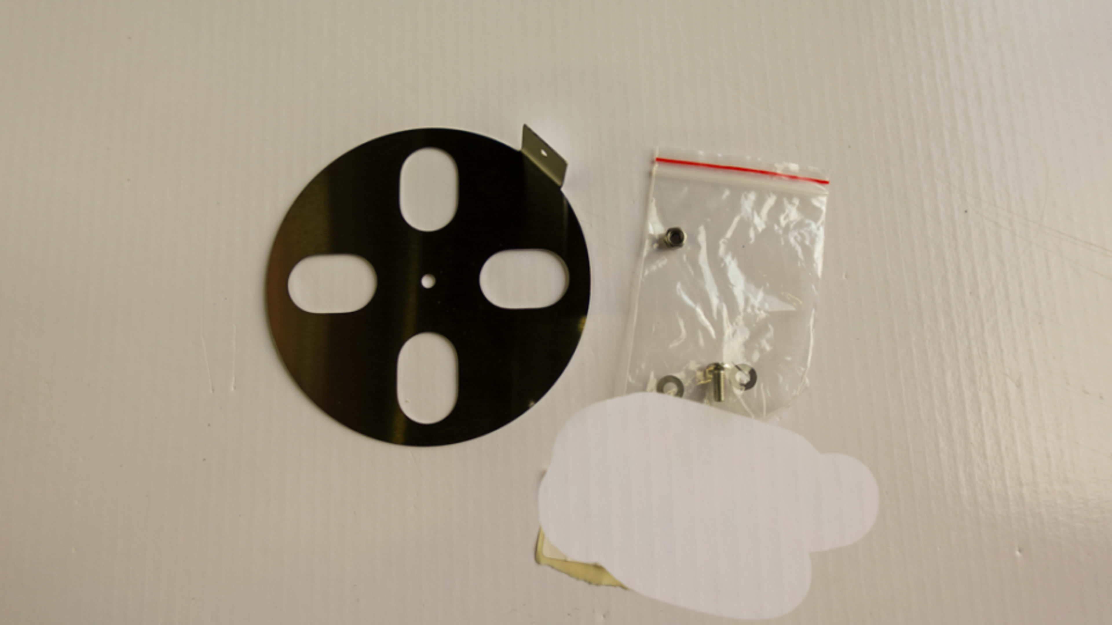 Smoke release plate stainless steel for Magnus