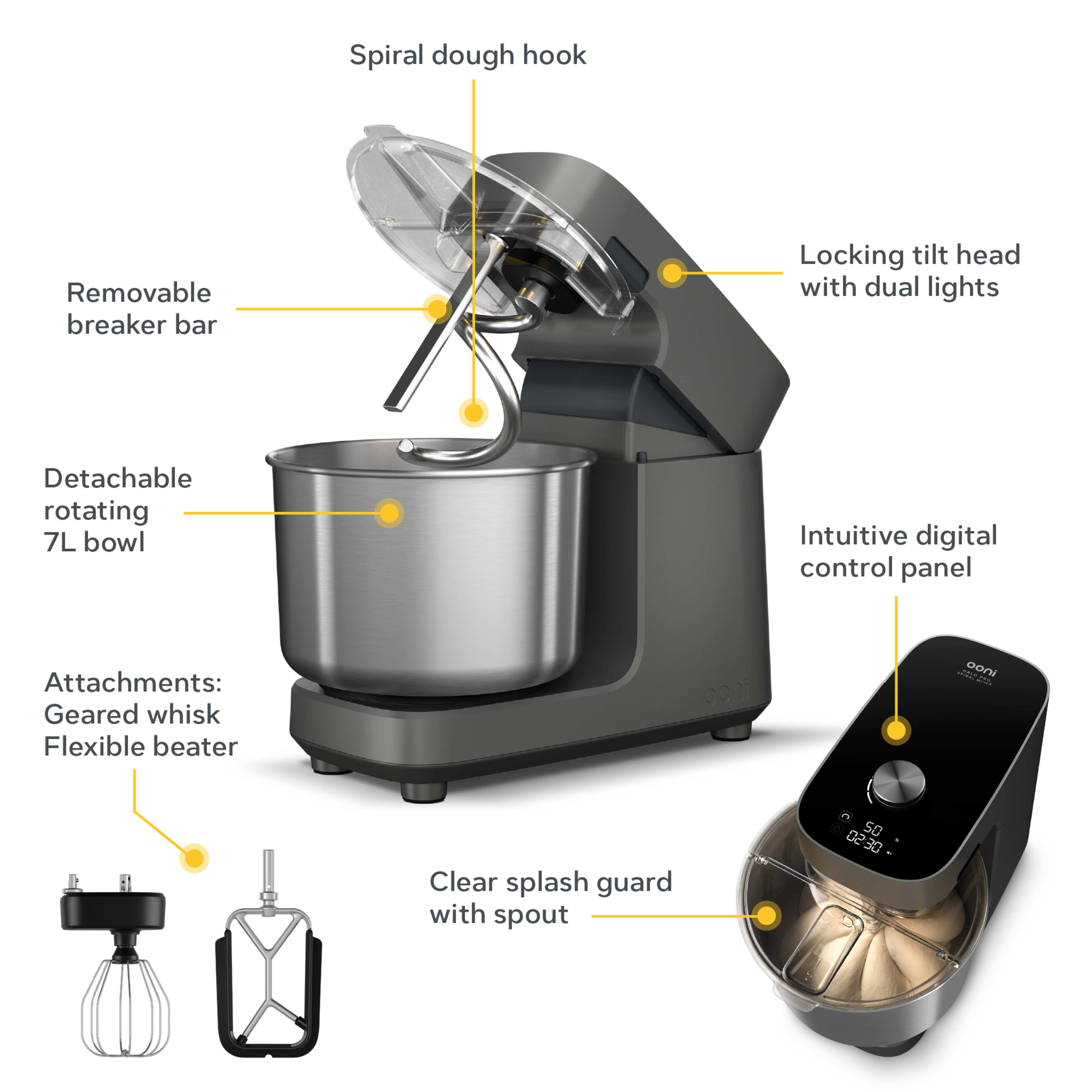 Ooni Halo Pro Dough Ball Maker Bundle