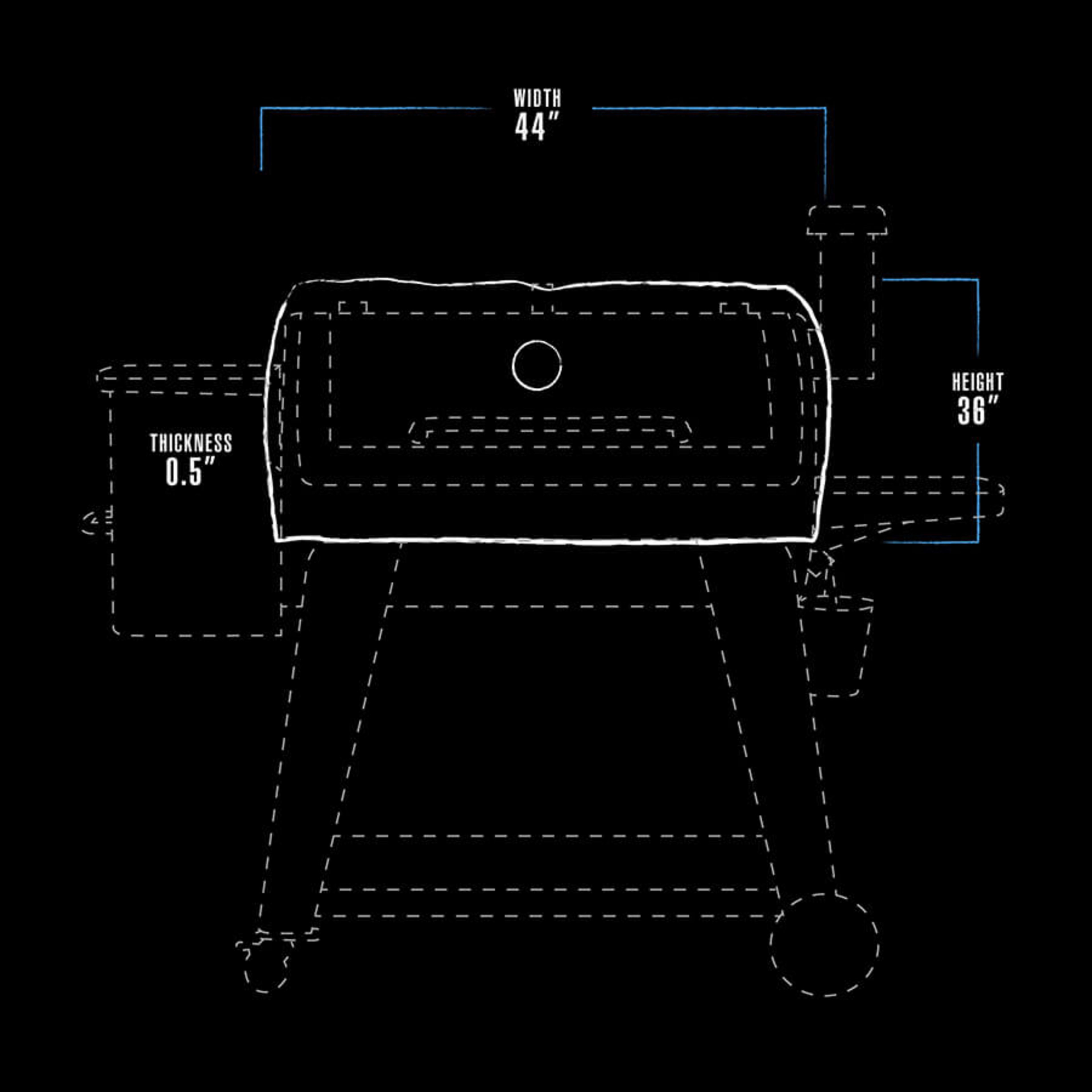 1000 Series Insulated Grill Blanket