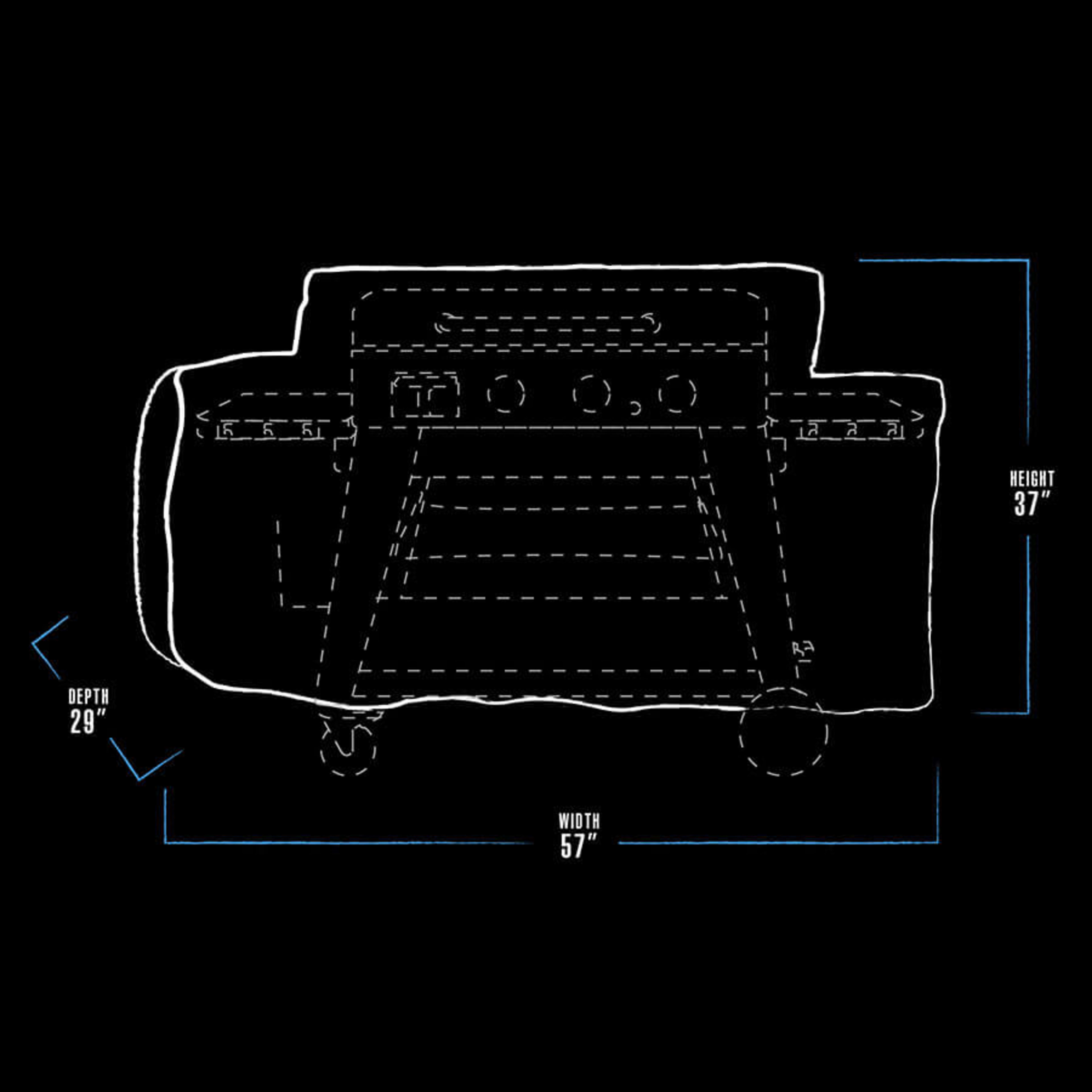 3-Burner Ultimate Griddle Cover