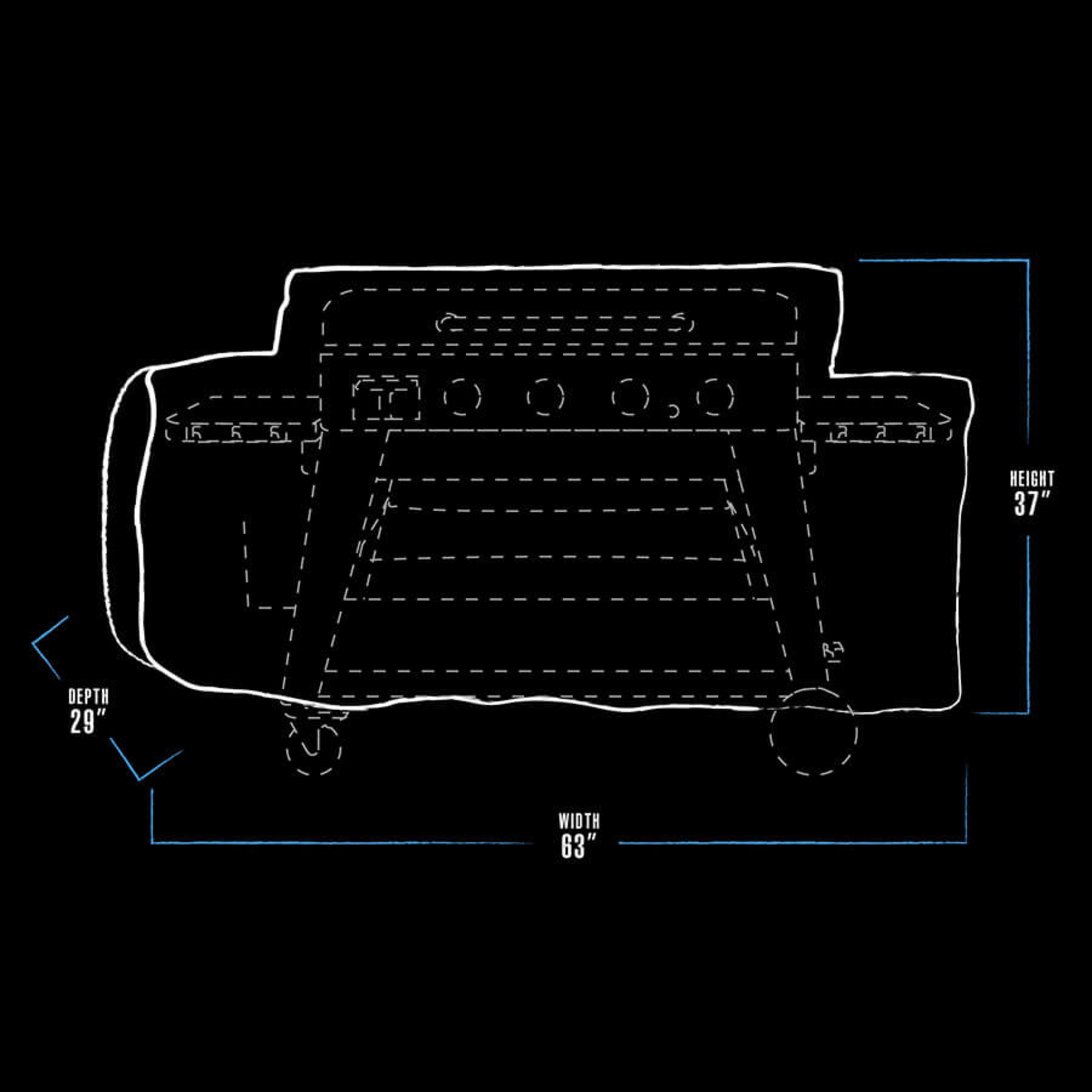 4-Burner Ultimate Griddle Cover