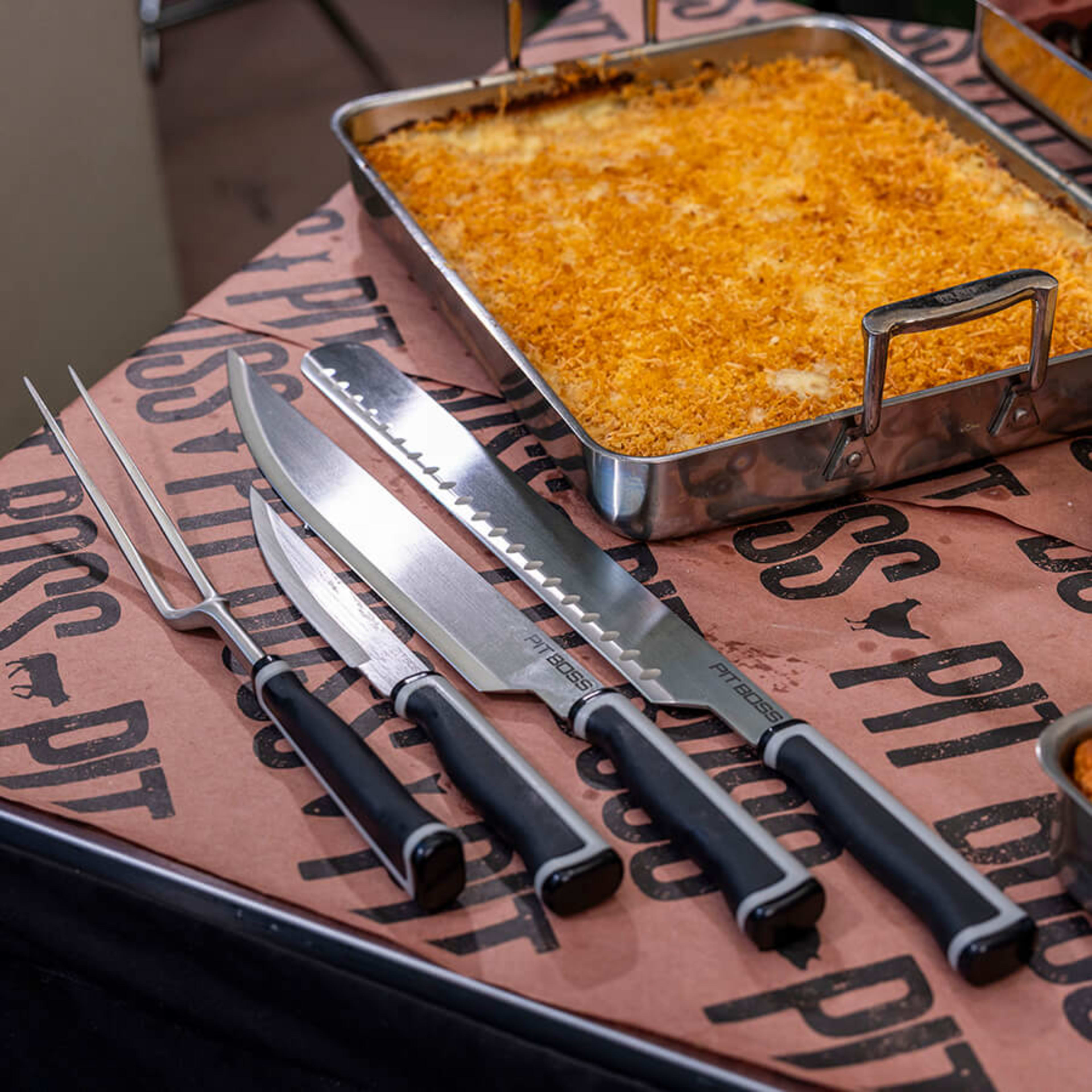 4-Piece BBQ Knife Set