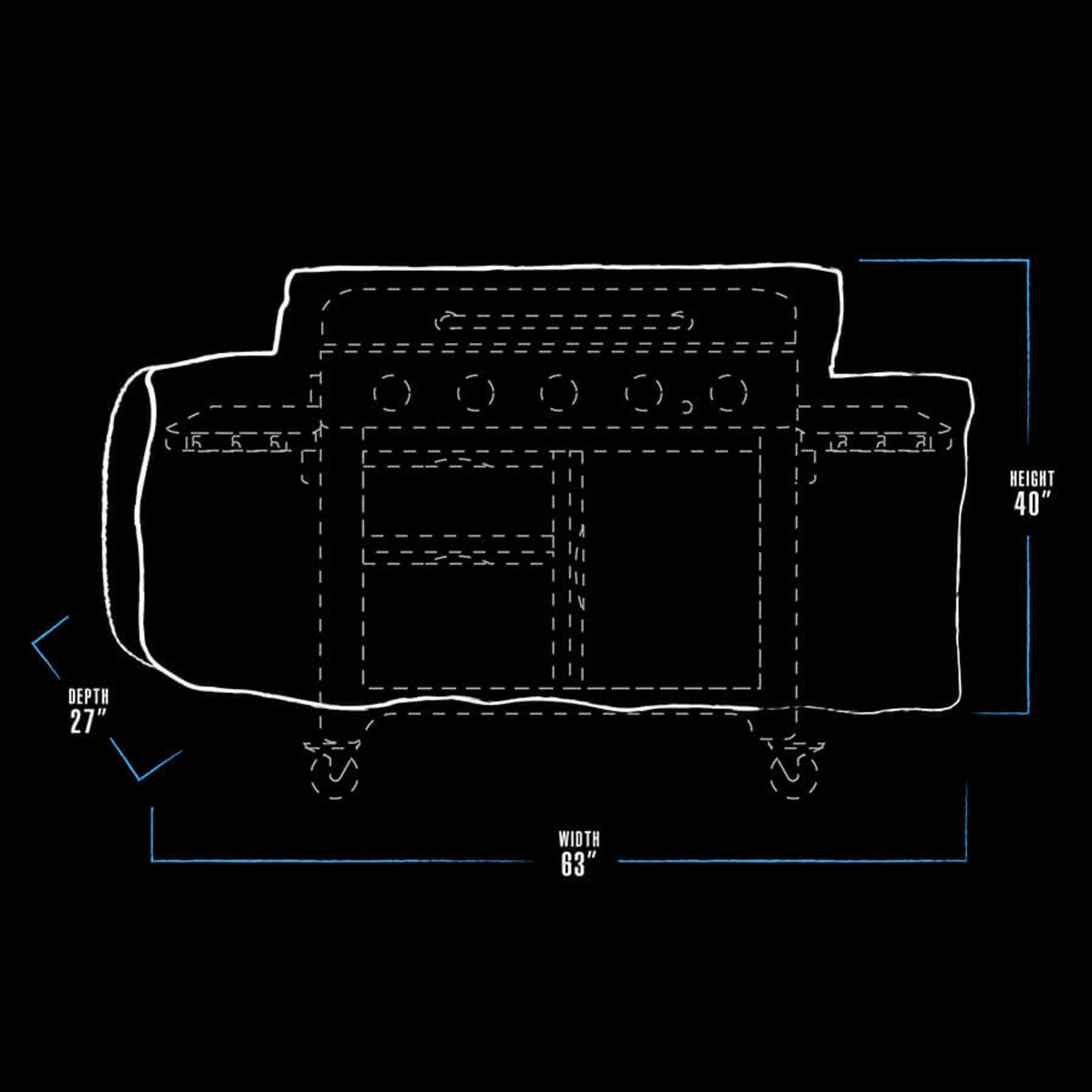 5-Burner Ultimate Griddle Cover