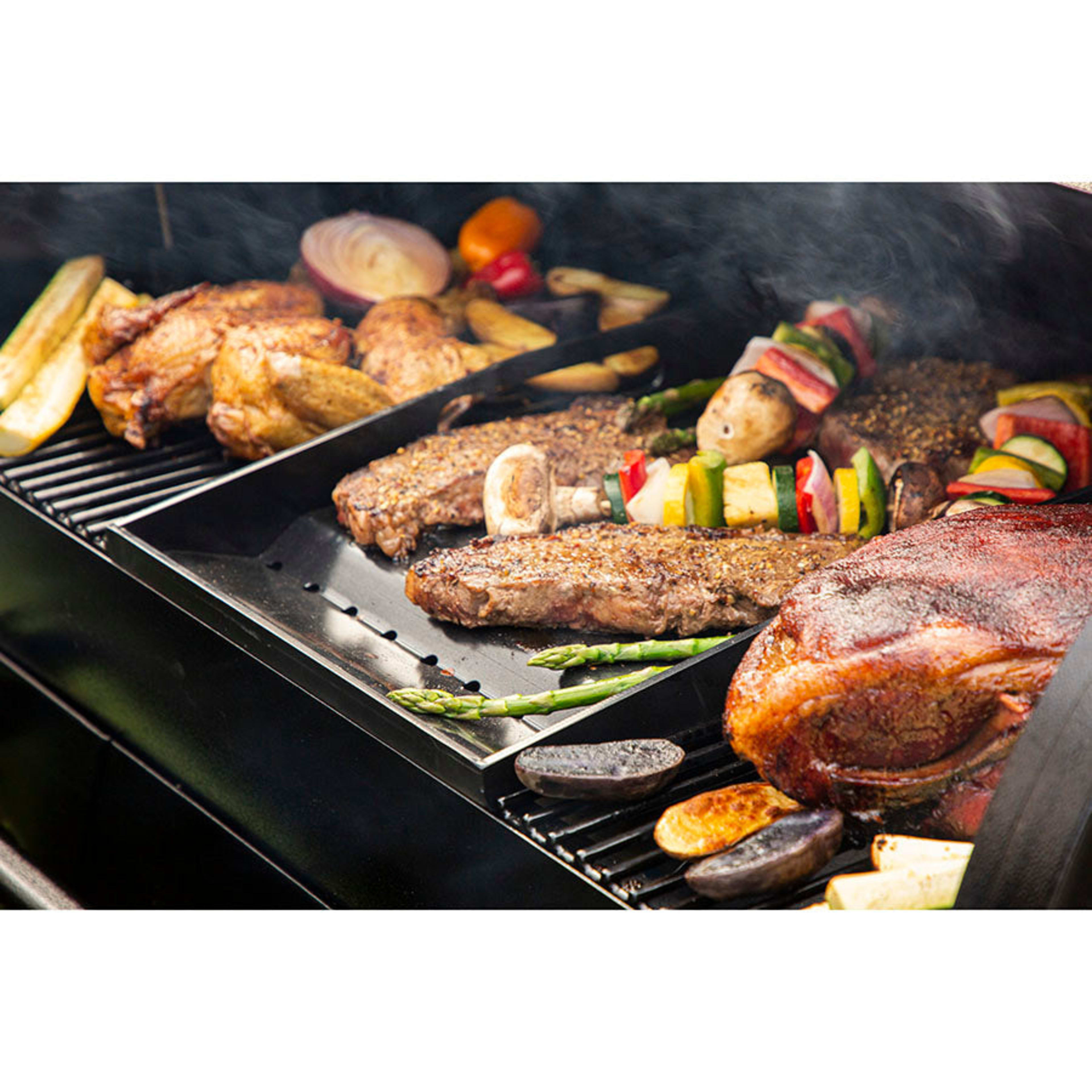 Ceramic Coated Griddle Insert and Cooking Grates Set - 700 Series