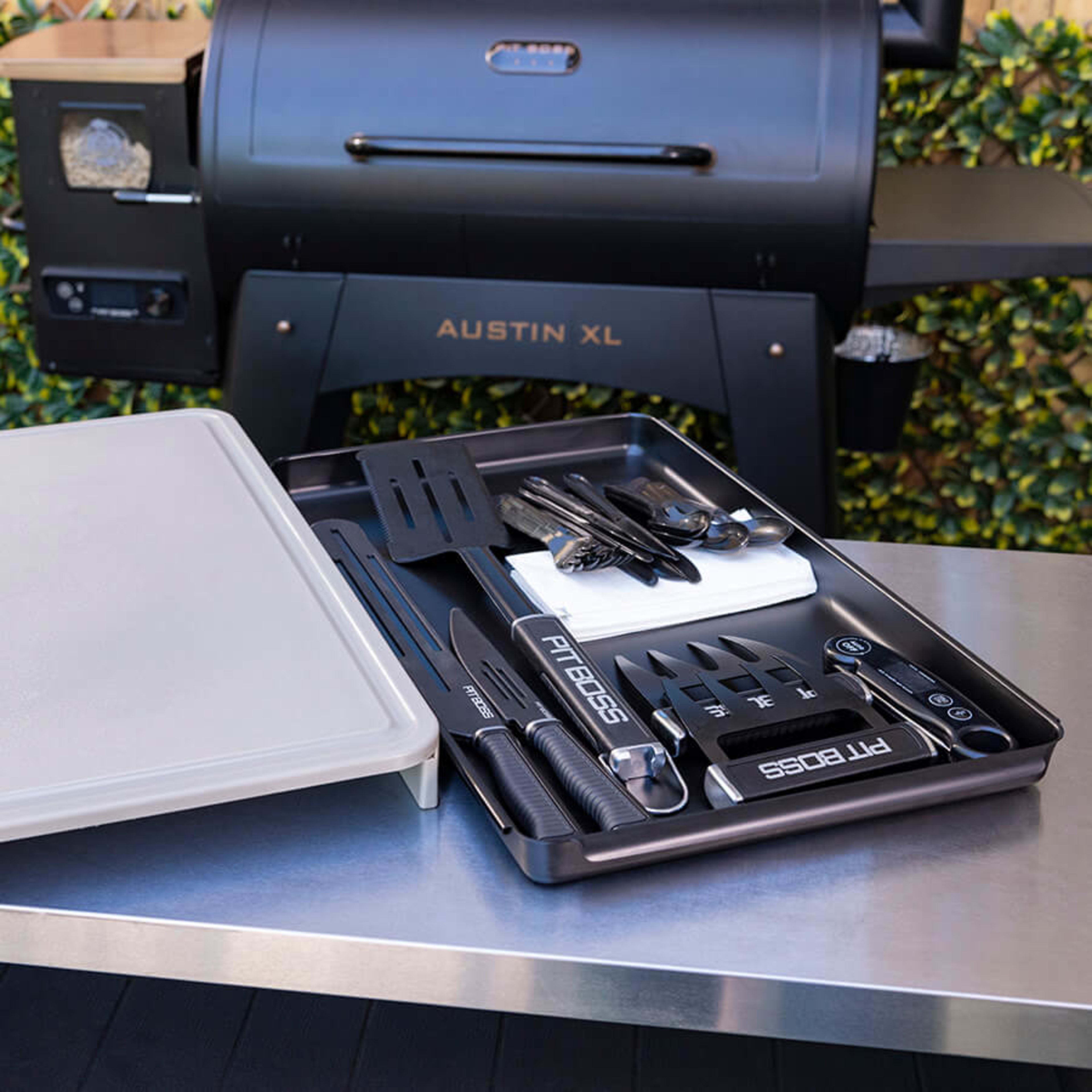 Cutting Board with Drawer