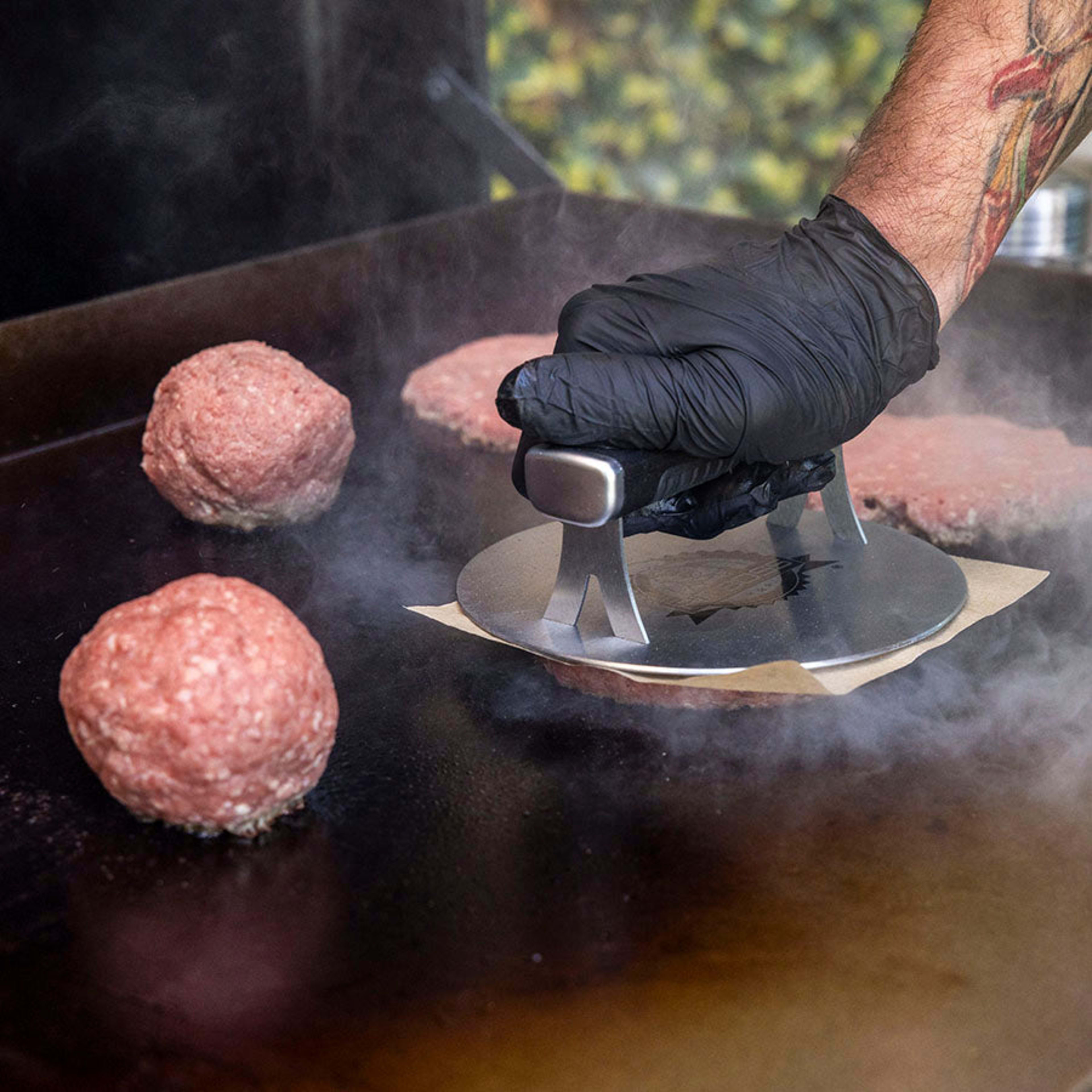 PB Smash Burger Press