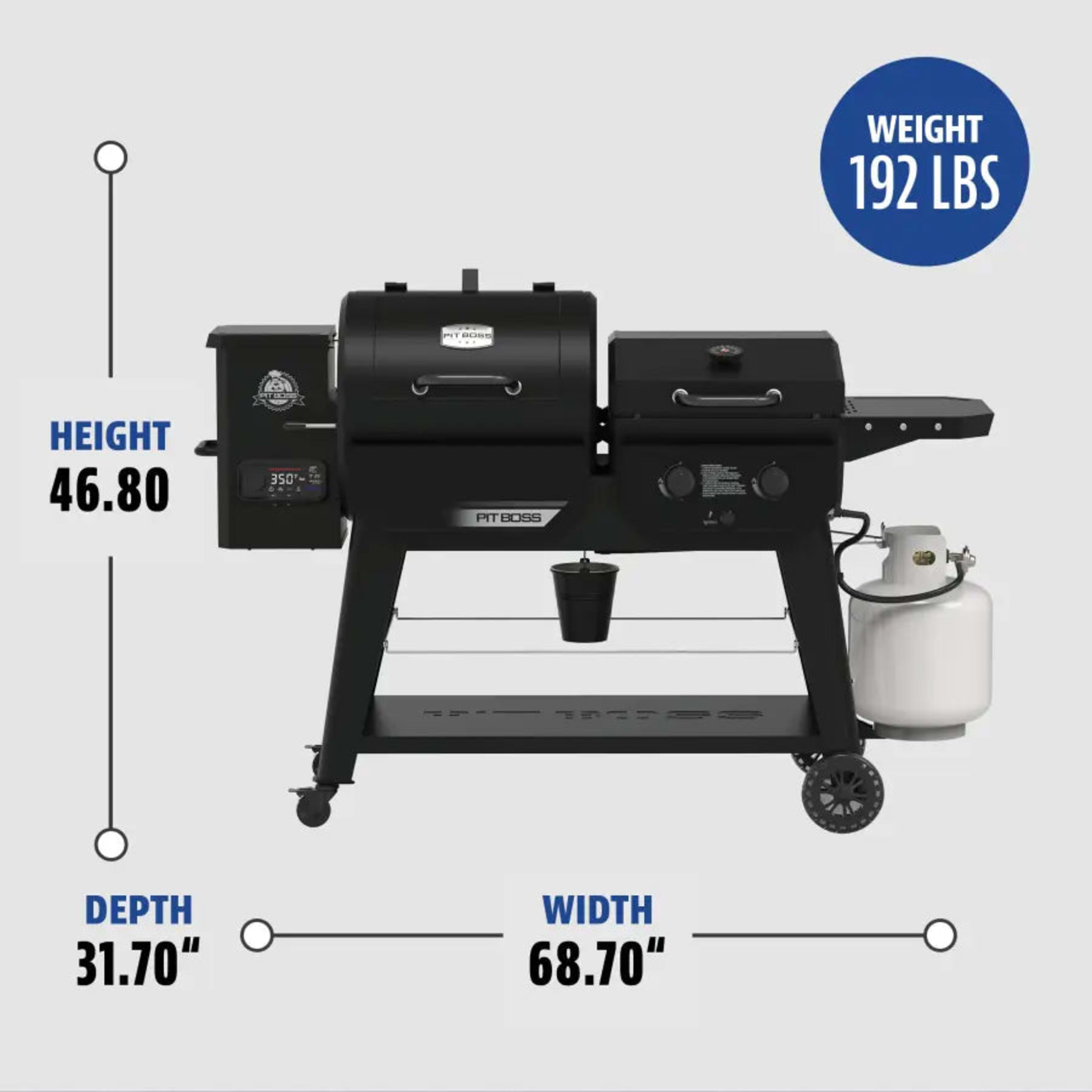 Pit Boss DX Series 1020 Combo Grill