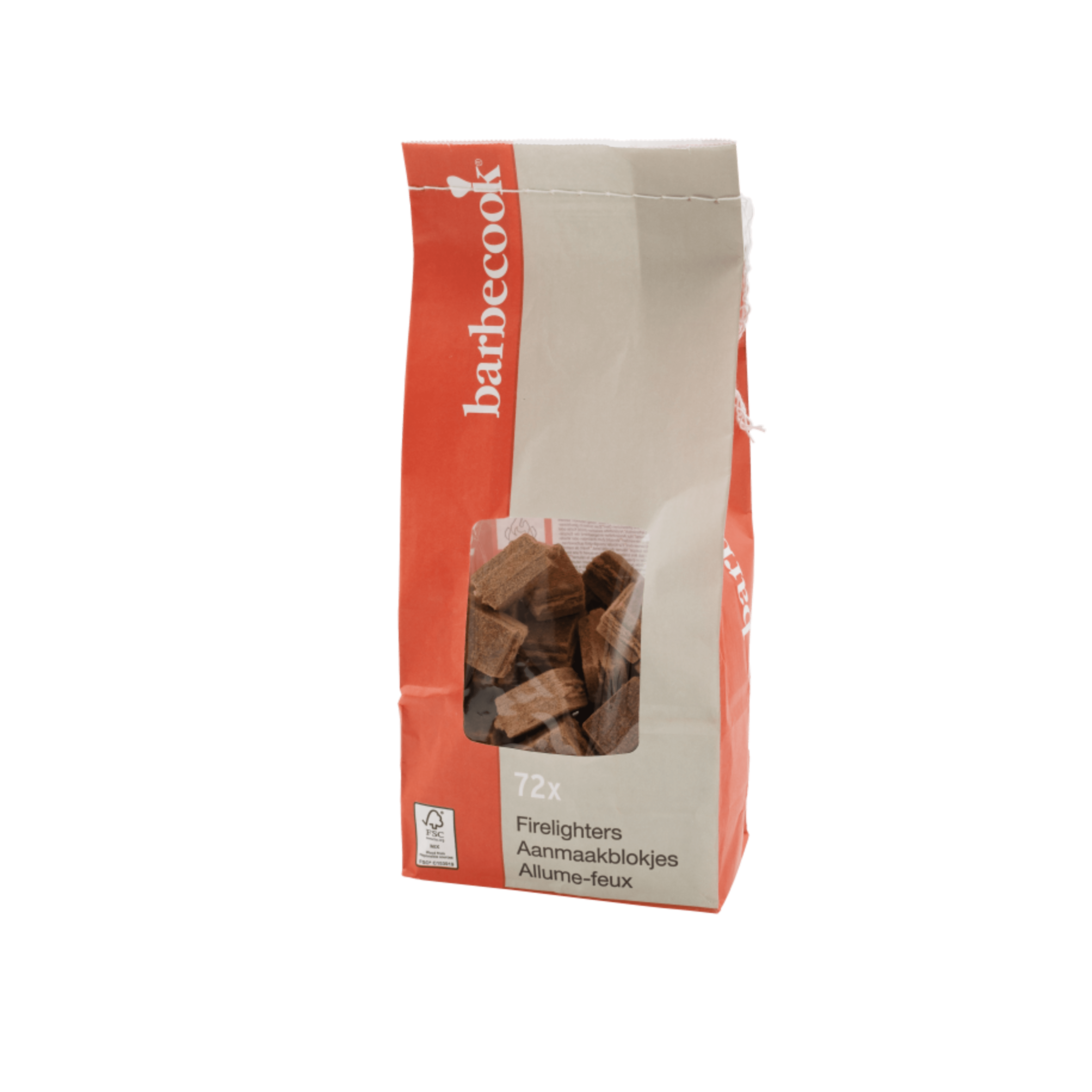 Bag of 72 lighter cubes FSC®