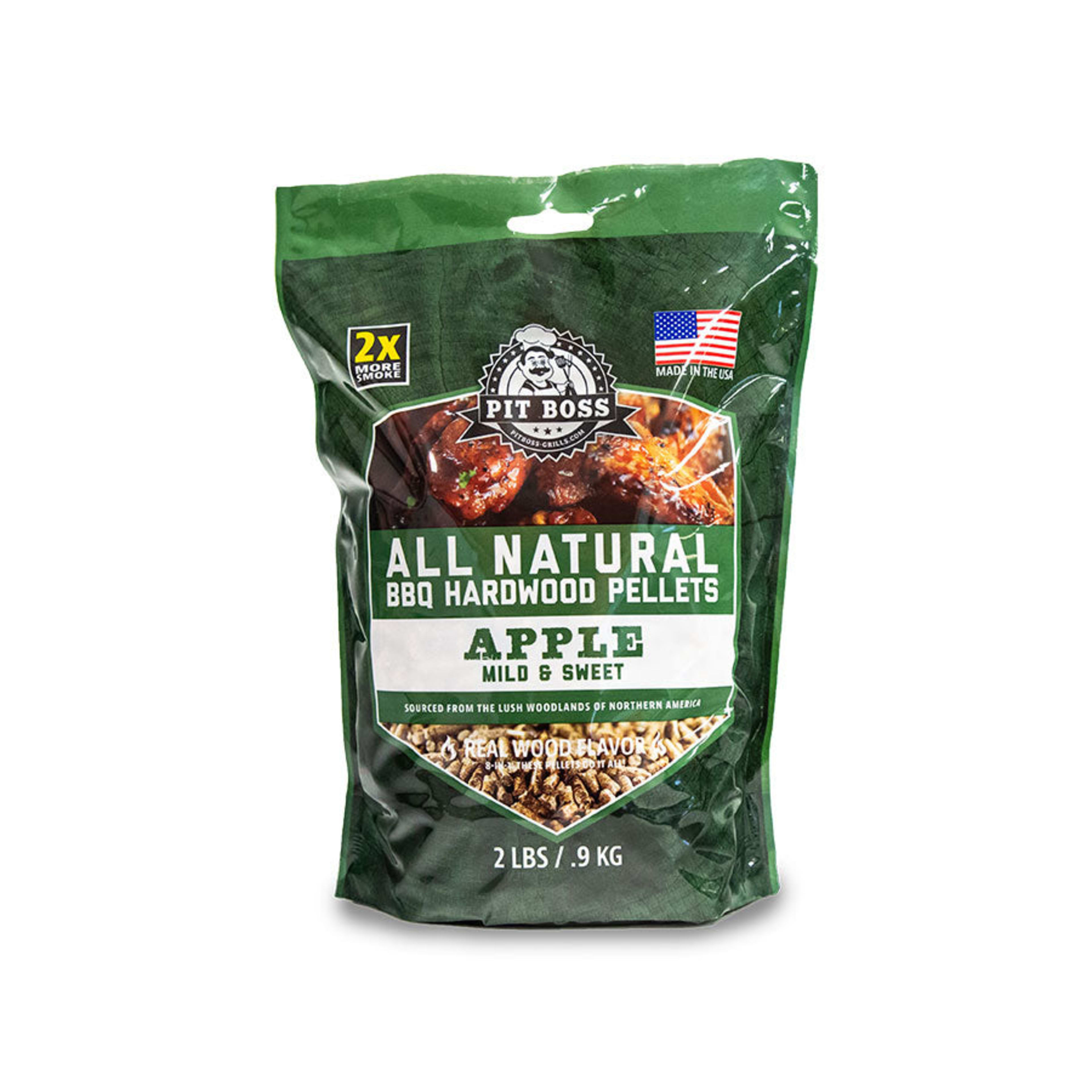 Apple Blend Hardwood Pellets - 2 lb