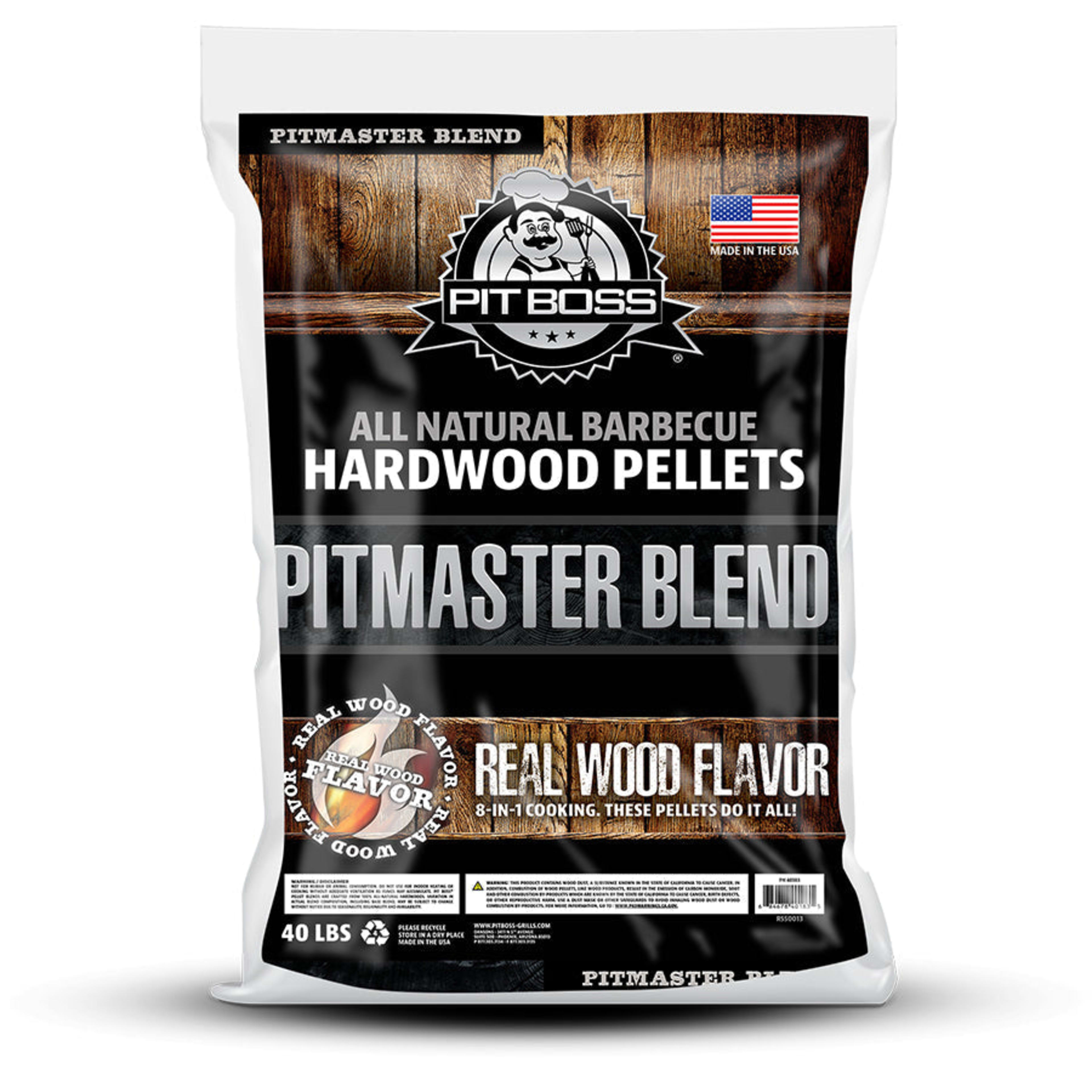 Pitmaster Blend Hardwood Pellets - 40 lb