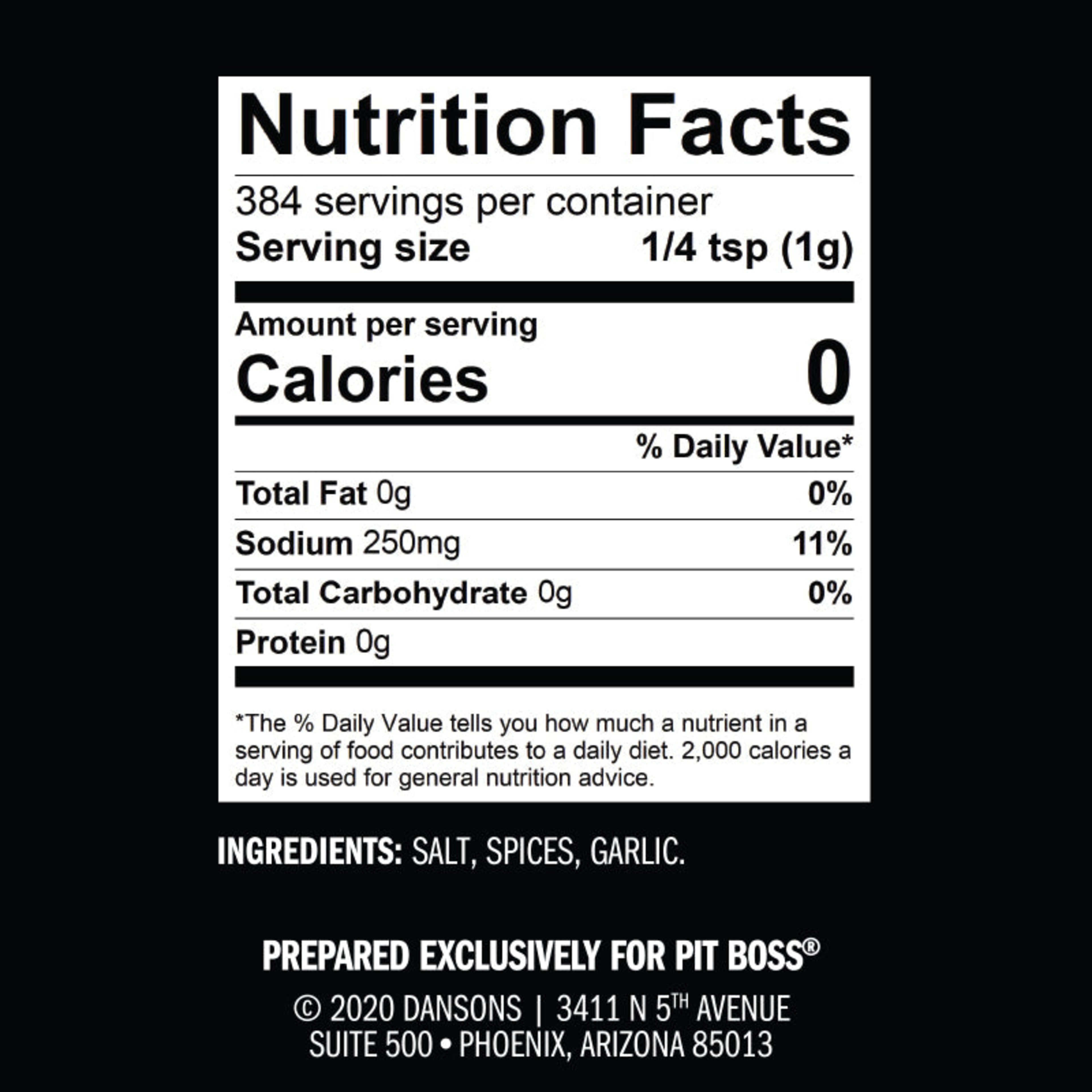All-Purpose GSP Rub - 13 oz