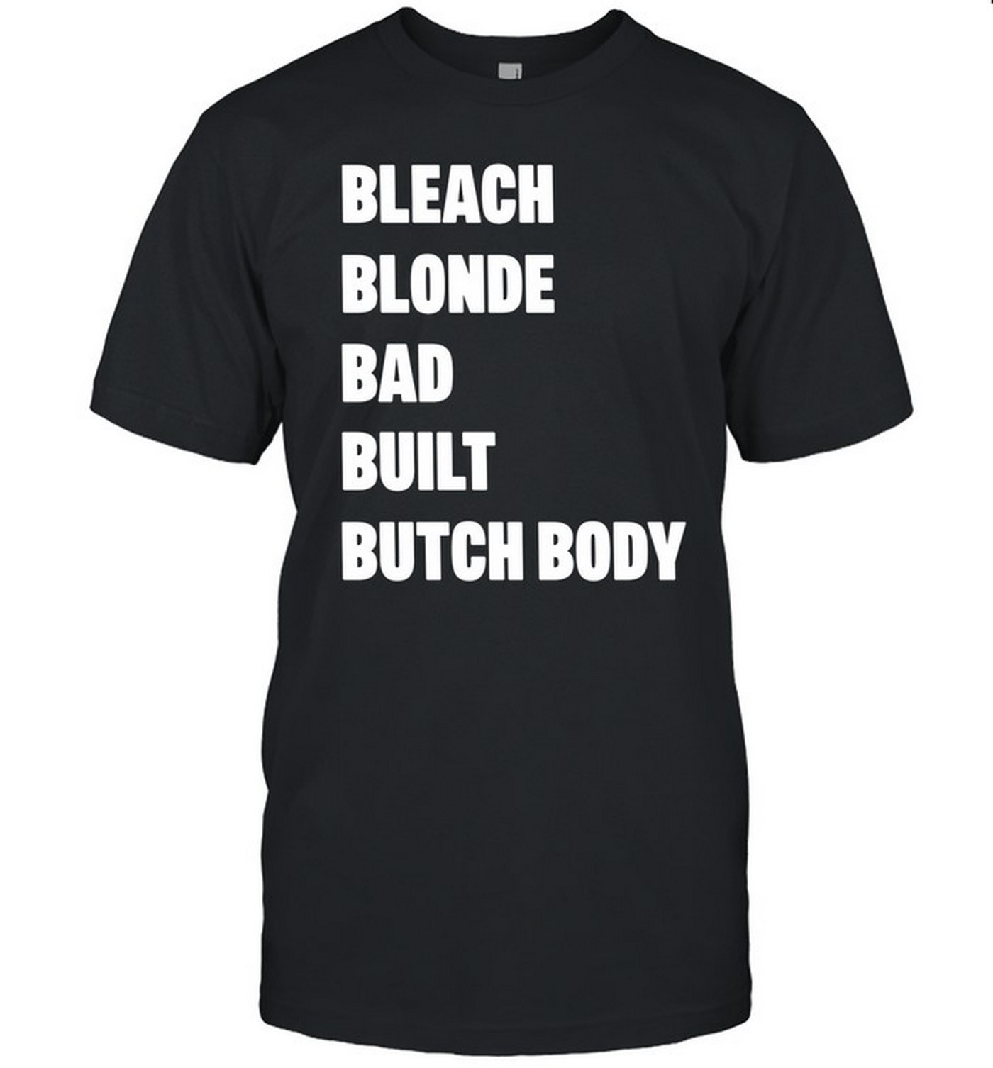 Jasmine Crockett Wearing Bleach Blonde Bad Built Butch Body Shirt ...