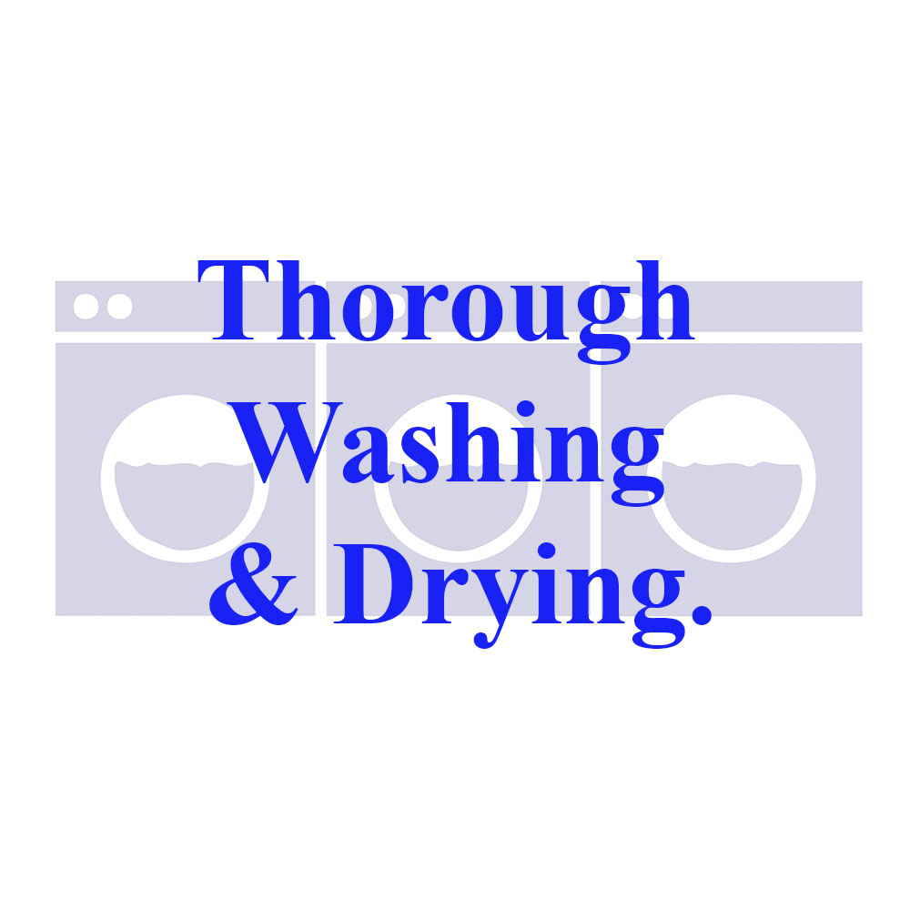 Thorough Washing and Drying Services Thorough Washing and Drying Services