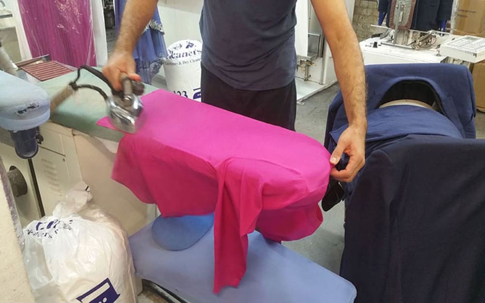 Ironing Dry Cleaning Services from 123 Cleaners