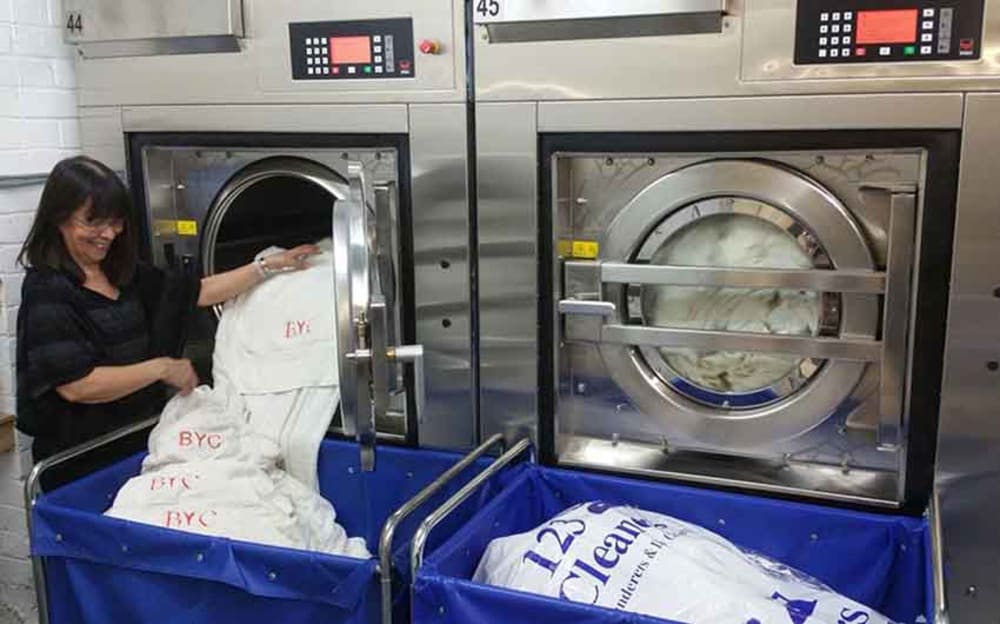 Commercial Laundry Services London 123 Cleaners