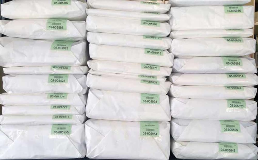 Laundry Parcels containing Table Clothes and Napkins ready for return by 123 Cleaners