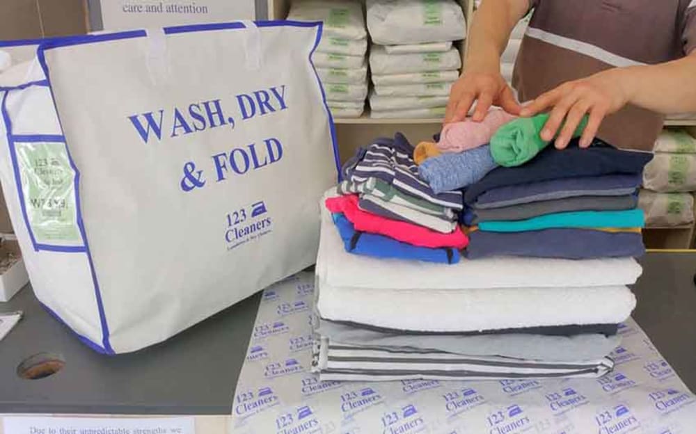 wash and fold laundry service near me