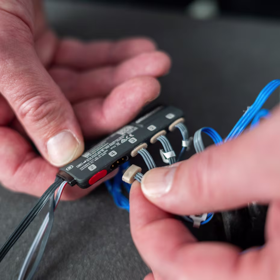 Close-Up Bild von dem myosmart  Controller.