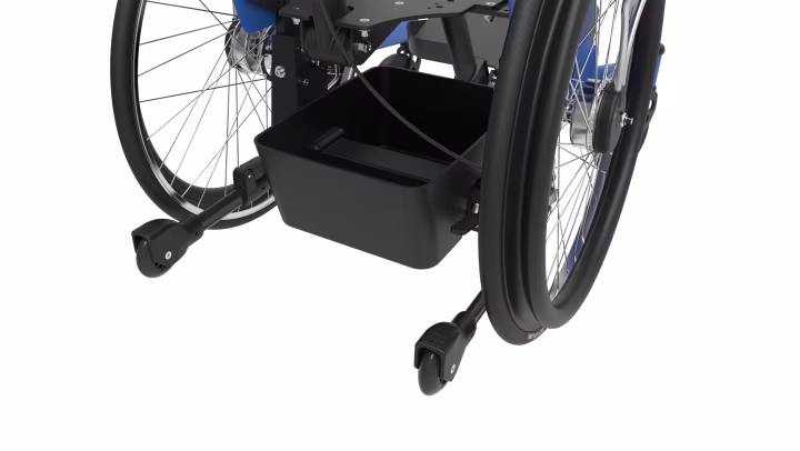 Practical storage container for Ottobock Veldink4kids Adapt