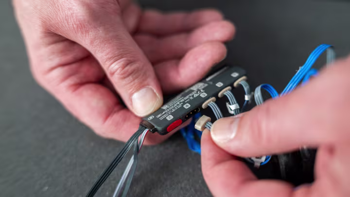 Close-Up Bild von dem myosmart plus Controller.
