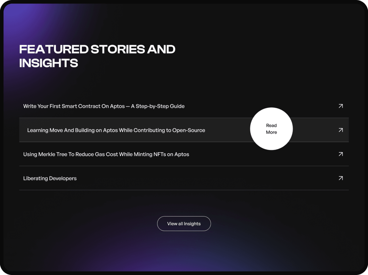 This image is the tablet mockup/view for Mokshya Protocol.