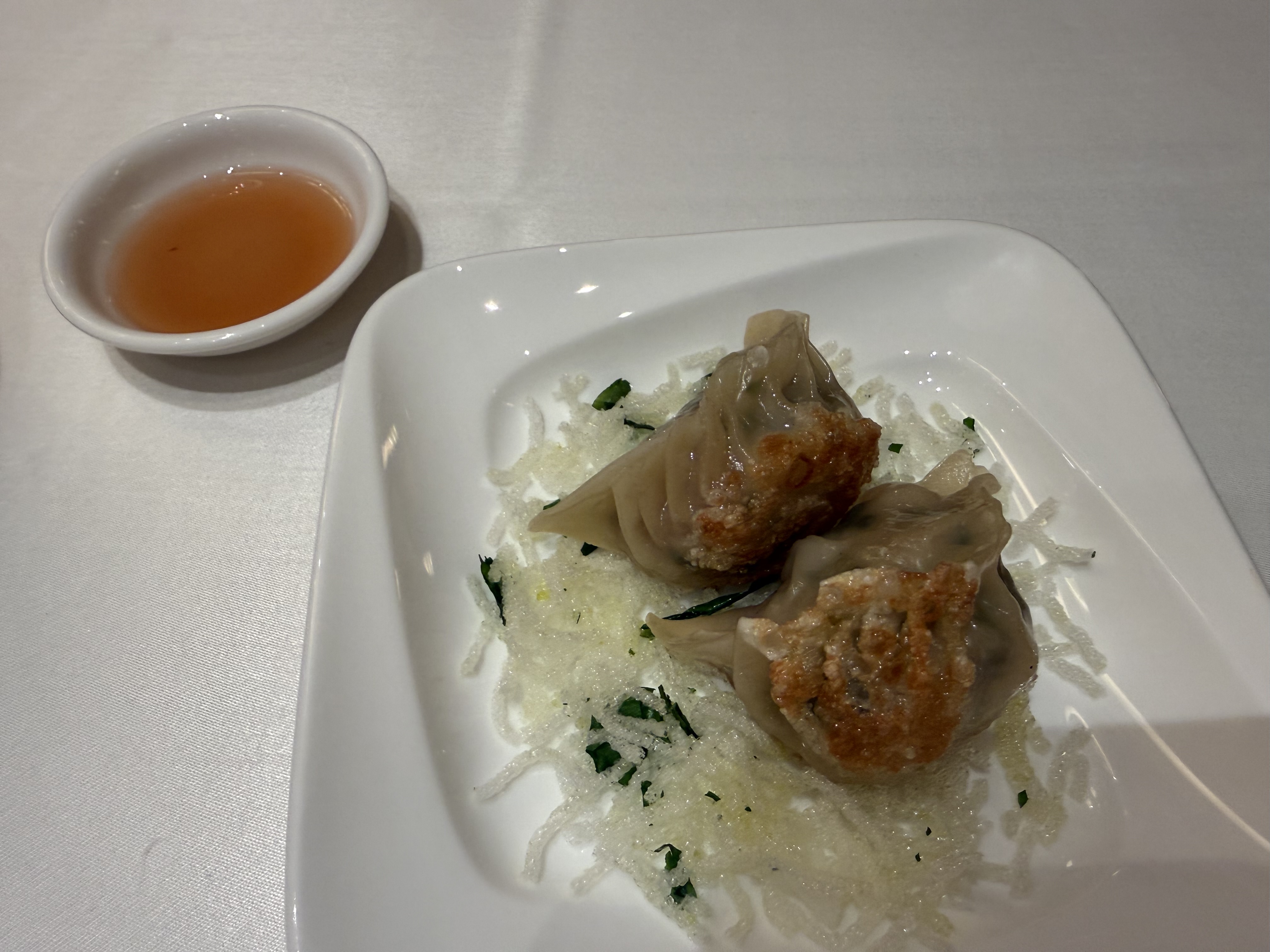 韭菜鮮肉蝦仁煎餃