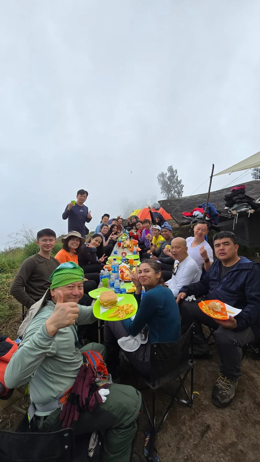 lunch at rinjani
