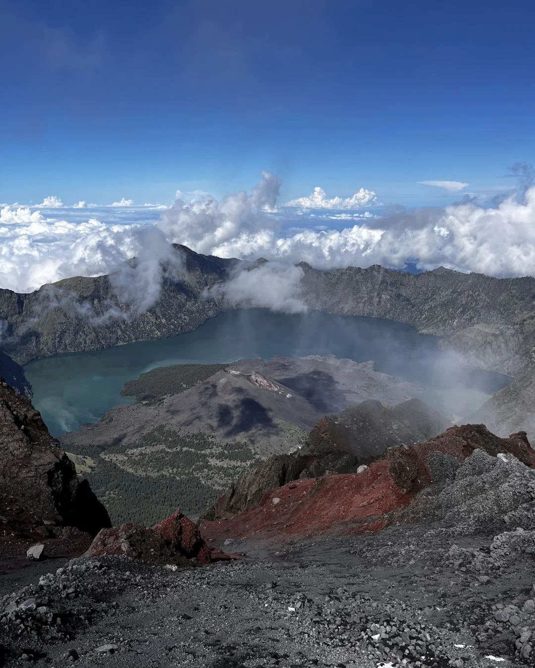 Rinjani summit