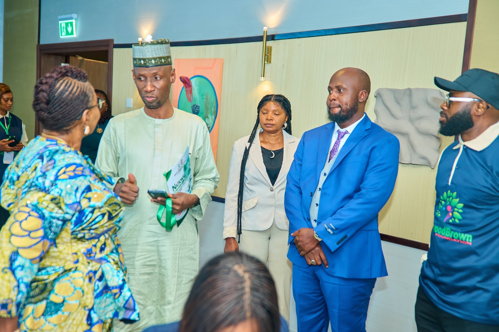 Press briefing and broadcast interviews with NTA News 24 and leading national television networks following the plenary.