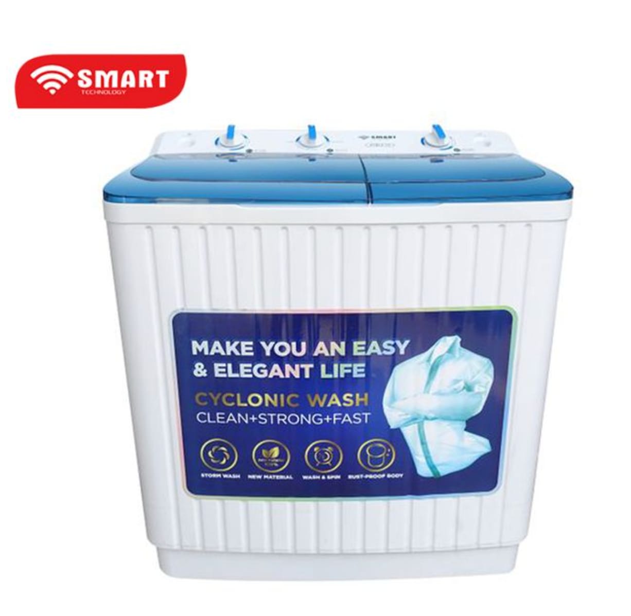 Machine à Laver Semi-Automatique Smart Technology 7 kg