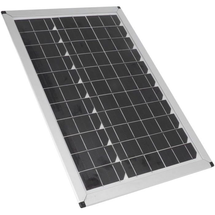 Panneau Solaire Monocristallin 100W 18V