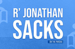 Why Do We Sacrifice? - Rabbi Sacks on Parsha - OU Torah