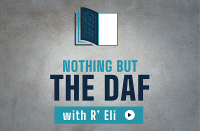 Nothing but the Daf / 8 Minute Daf