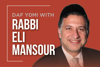 Daf Yomi with Rabbi Mansour