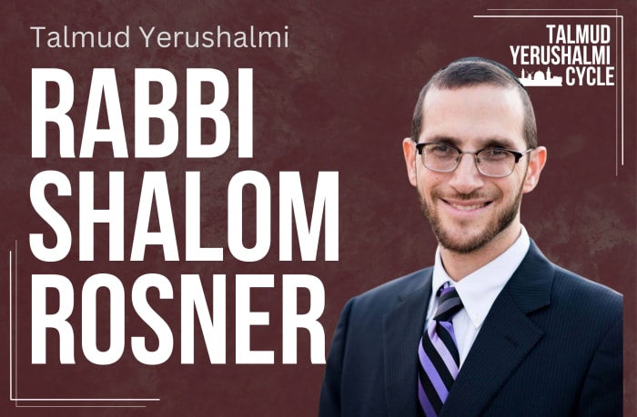 Yerushalmi With Rabbi Shalom Rosner