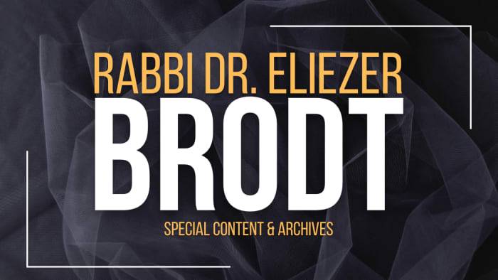 Rabbi Dr. Eliezer Brodt
