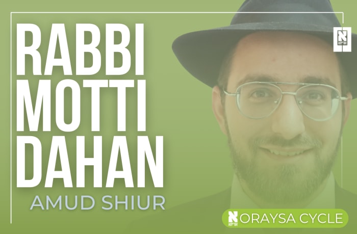 Rabbi Motti Dahan Amud Shiur