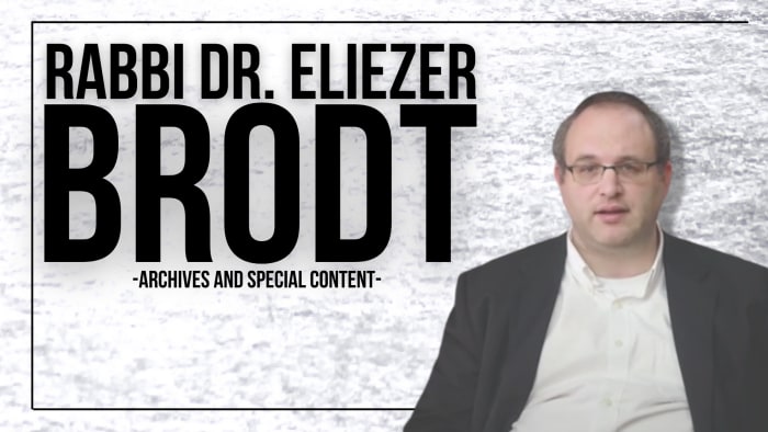 Rabbi Dr. Eliezer Brodt