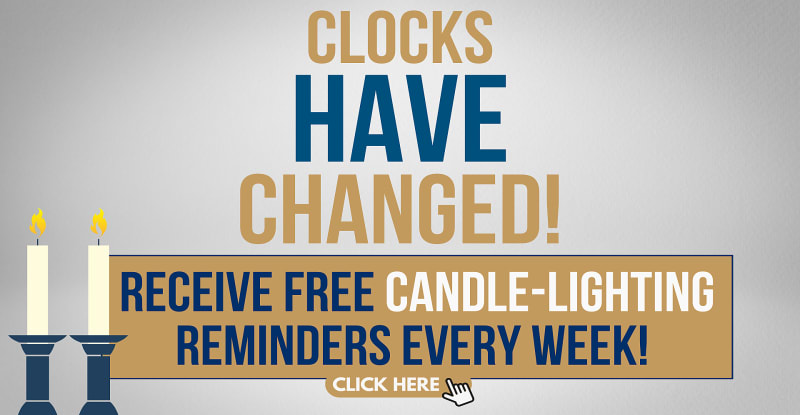 Shabbos Candle Lighting Reminders image