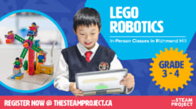 The STEAM Project, Lego Robotics (Gr. 3-4)