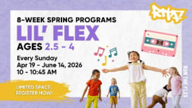 Run The Flex, Lil' Flex Hip Hop 8-Week Spring Program