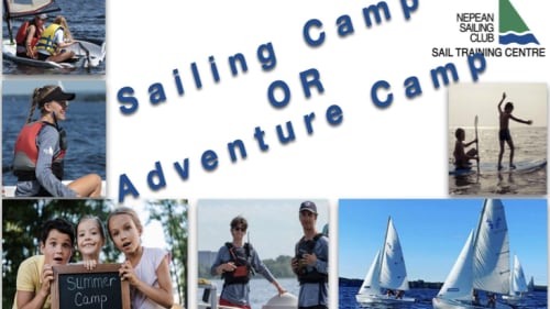 Nepean Sailing Club , Get Up To Speed