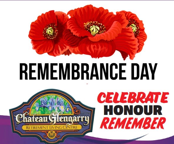 On Remembrance Day, we pay tribute to those who fought and made the ultimate sacrifice for our country. Their courage and service will never be forgotten, and we owe them and their loved ones a debt of gratitude that can never be repaid. Let us always remember their dedication, heroism and legacy.
Sign-up our newsletter: https://lp.constantcontactpages.com/su/TZNRmJT/Chateau