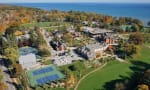 Appleby College - An aerial view of Appleby College's 60-acre campus in Oakville, Ontario. 