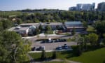 Foothills Academy - aerial view  