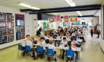 Fieldstone School - Cafeteria. 