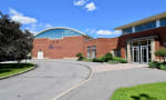 OMS Montessori - The main entrance of OMS Montessori, located on 335 Lindsay Street in Ottawa, Ontario.  