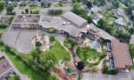 OMS Montessori - An arial shot of the OMS Montessori campus.  